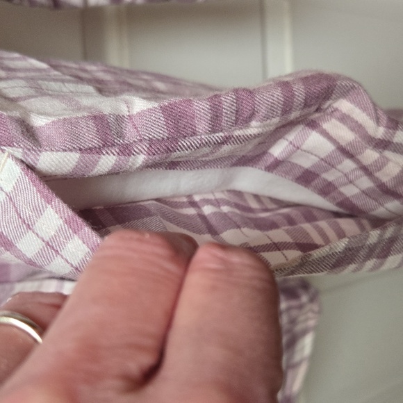 Jachs Girlfriend Plaid Snap Up Shirt With Pockets NWT - Picture 7 of 12